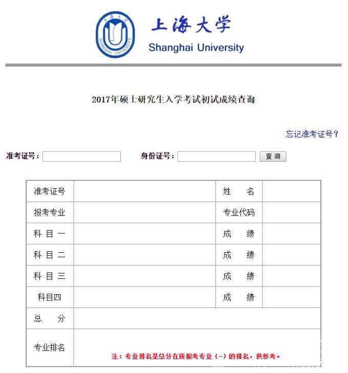 上海大学2017MBA考试成绩查询入口_百川教育
